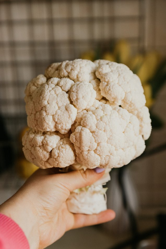 Cauliflower roasted with coriander is paired with the earthy flavor of cooked amaranth to make a filling, fresh salad. 