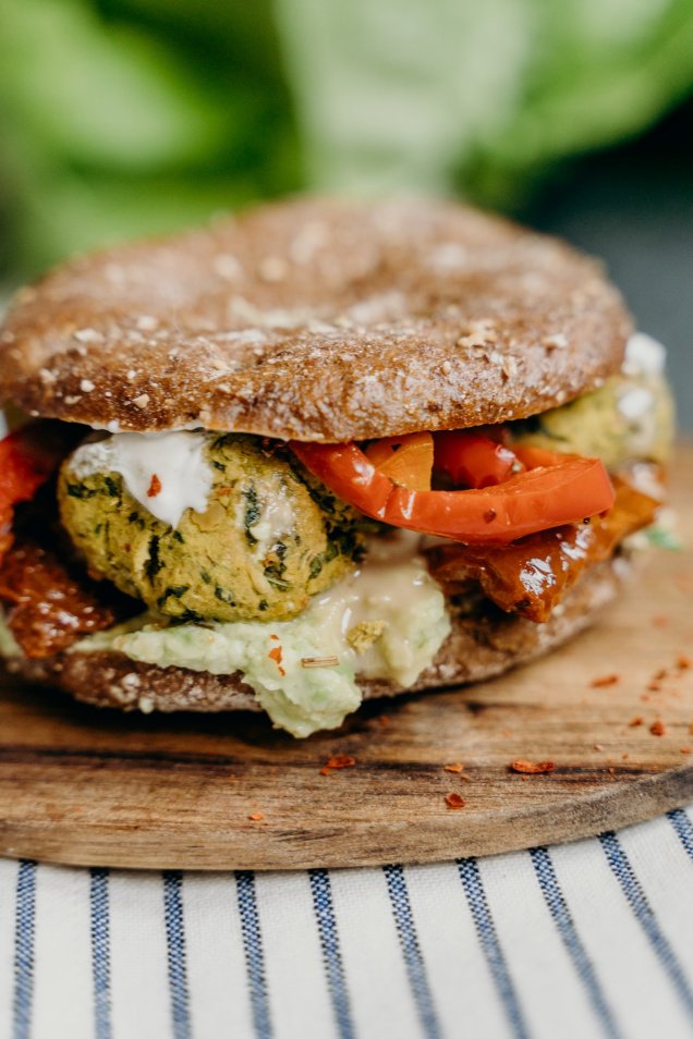 Crispy delightful falafel-perfect for lunch or dinner