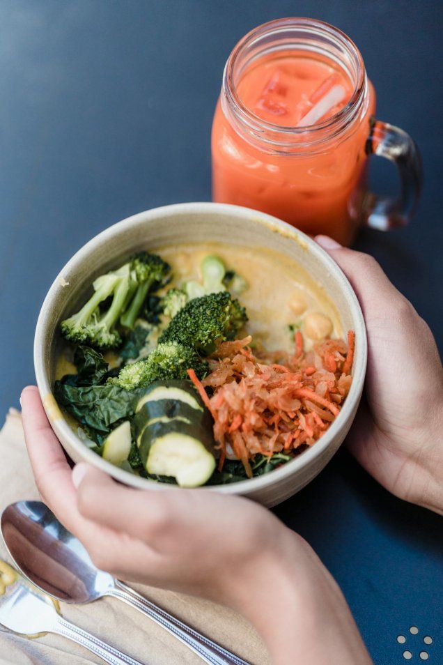 Sopa de verduras de otoño fácil